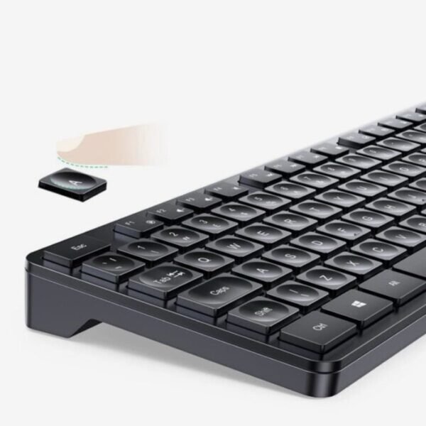 Ugreen 2.4Ghz Wireless Membrane Keyboard & Ergonomic Mouse Combo - Image 4