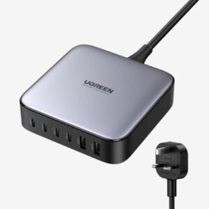 UGREEN Nexode 200W 6-Port GaN Desktop Charger UK-PLUG – CD271 – Space Gray
