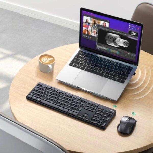 Ugreen 2.4Ghz Wireless Membrane Keyboard & Ergonomic Mouse Combo - Image 5