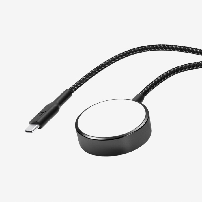 Powerology Braided Type C Watch Charger 1.2m PCAB005 - Image 2