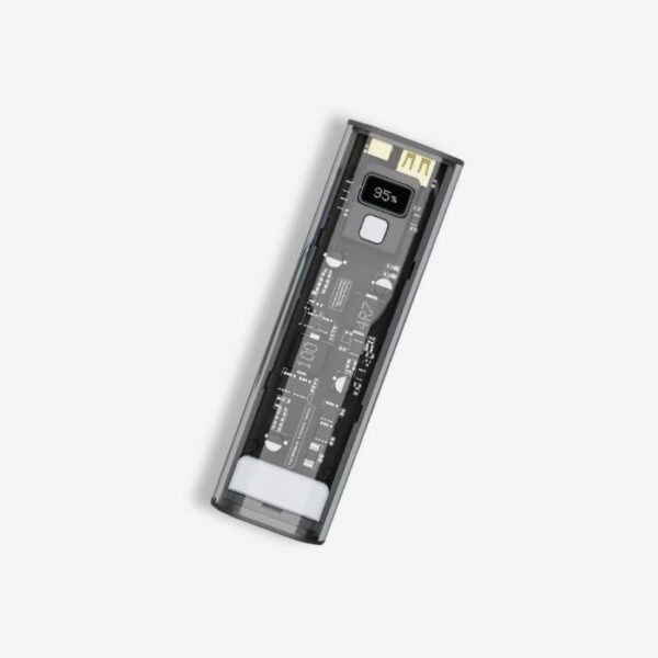 Powerology Crystalline Series Power Bank 24000mAh PD 100W - Dark Gray PPBCHA16 - Image 2