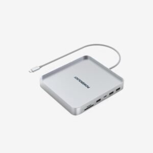 Powerology iMac 24 Inch USB-C Dock with SSD Enclosure 10GBPS - Gray