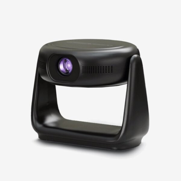 Powerology 300 Ansi Lumens Full HD Portable Projector with Built-in Battery and LCD light PWHDPBN