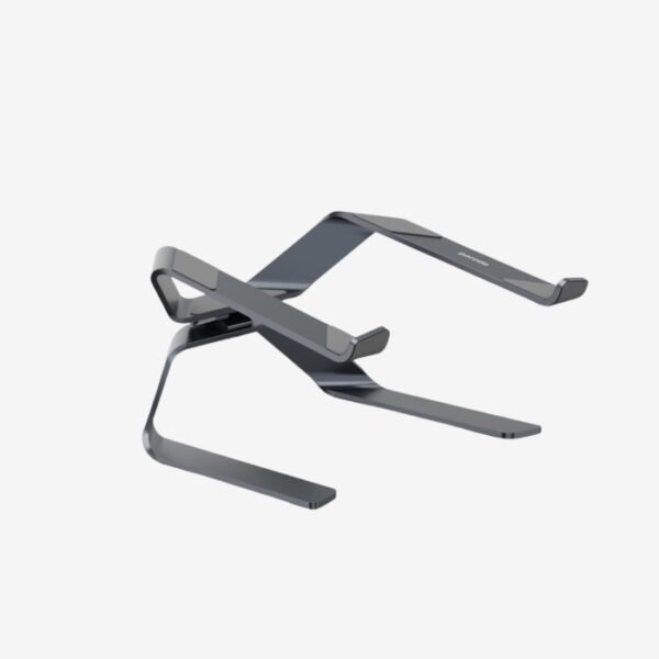 Porodo Alum. alloy 360% Rotatable and Adjustable Laptop Stand - Grey