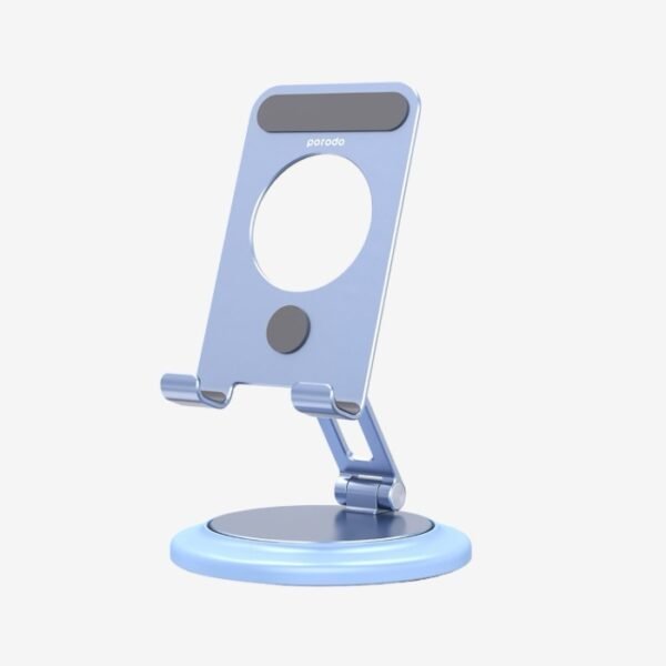 Porodo Alum. alloy x carbon fiber 360% Rotatable and Angle Adjustable Phone Stand