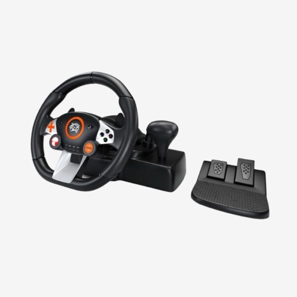 Porodo Gaming 7in1 Steering Wheel PDX627 - Image 2
