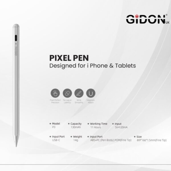 Gidon Pixel Pen Designed for i Phone & Tablets GD-754 - Image 2
