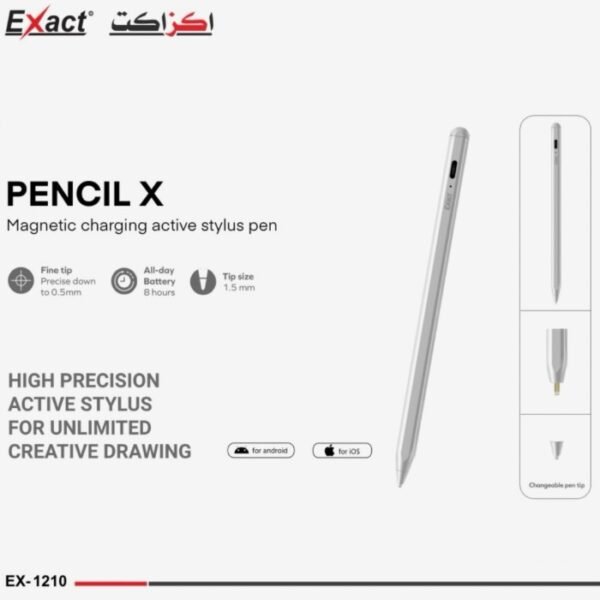 Exact Pencil X Magnetic Charging Active s
Stylus Pen EX-1210 - Image 2