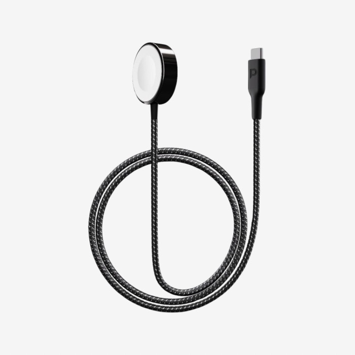 Powerology Braided Type C Watch Charger 1.2m PCAB005
