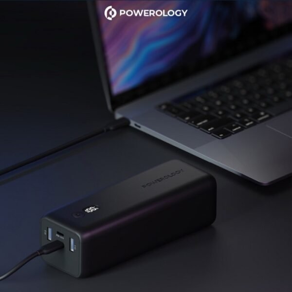 Powerology Onyx 30000mAh Dual USB-C Power Bank PPBCHA20 - Image 2