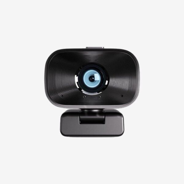 Powerology 1080p Web Cam with 5x Digital Zoom in-built Mic and Speaker- Black PCFRCMBK - Image 2