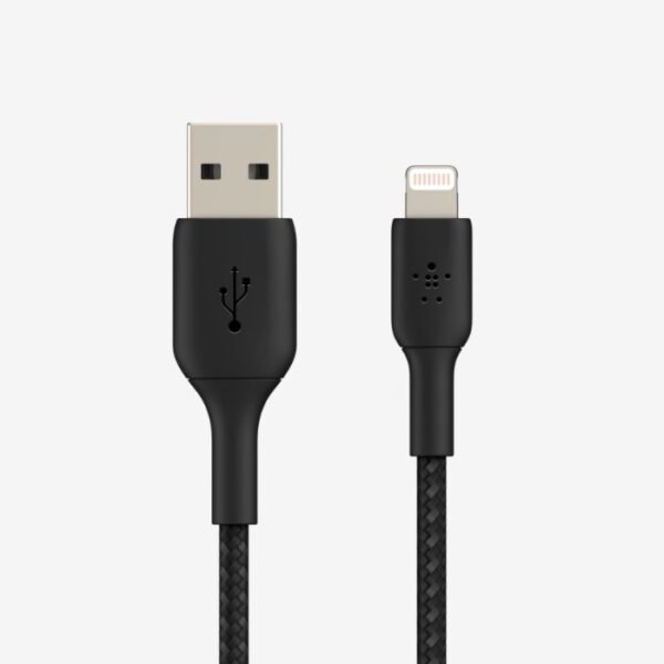Belkin Boost Charge Lightning To USB-A Cable Braided 2M - Image 3