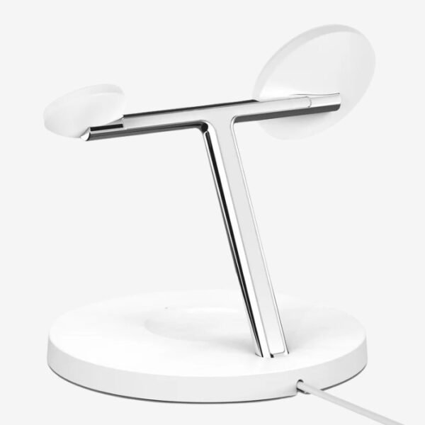 Belkin 3 In 1 15W Wireless Charging Stand White - Image 2