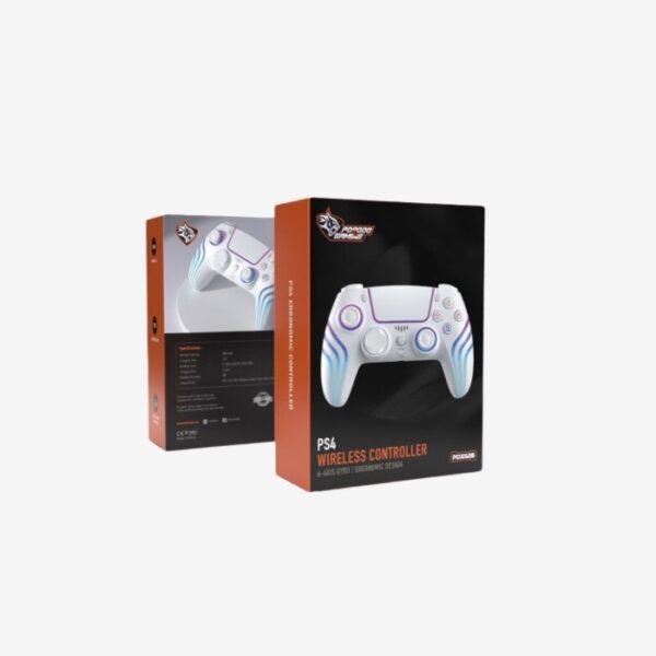 Porodo Gaming PS4 Wireless Controller 6-Axis Gyro & Ergonomic Design PDX628 - Image 3