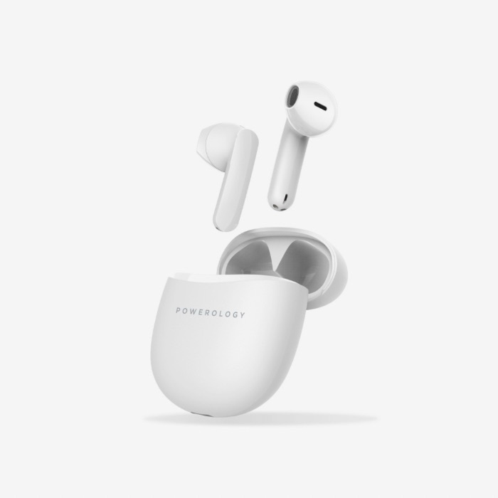 Powerology Stereo Buds Plus Siri Activation 4Hrs Play Time 400mAh Battery PWLAU001 - Image 2
