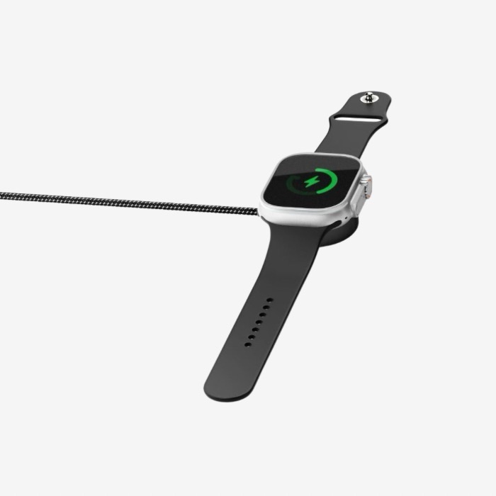 Powerology Braided Type C Watch Charger 1.2m PCAB005 - Image 3