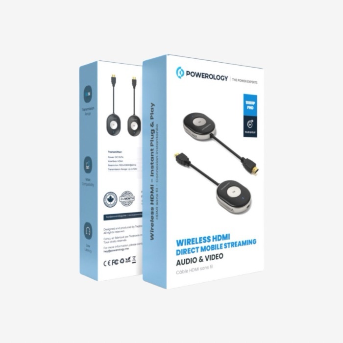 Powerology Wireless HDMI Direct Mobile Streaming PHDMTR - Image 4