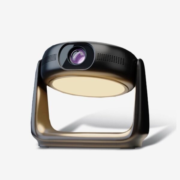 Powerology 300 Ansi Lumens Full HD Portable Projector with Built-in Battery and LCD light PWHDPBN - Image 2