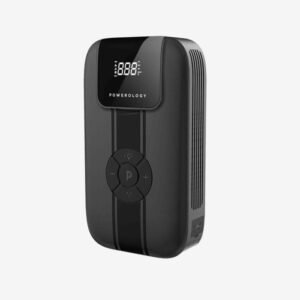 Powerology Jump Starter With Air Compressor, Powerbank, LED Light, 11200mAh Battery Capacity PPBCHA13