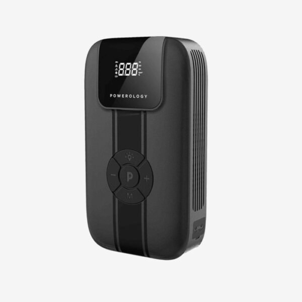 Powerology Jump Starter With Air Compressor, Powerbank, LED Light, 11200mAh Battery Capacity PPBCHA13