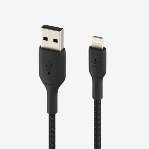Belkin Boost Charge Lightning To USB-A Cable Braided 2M - Image 2