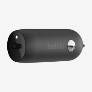 Belkin Boost Charge 20W USB C Car Charger Black CCA003BTBK