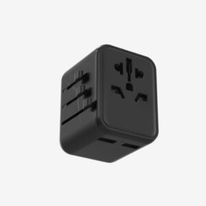 Porodo Dual USB-A Universal Travel Adapter 2.4A