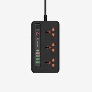 Porodo Multi-Port Power HUB 4 USB-A/USB-C Ultimate Home & Office Kit 2M PDFWCH013