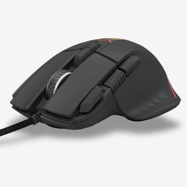 Porodo Gaming Mouse, 8D Wired with RGB Lighting Effects PDX316 - Image 2