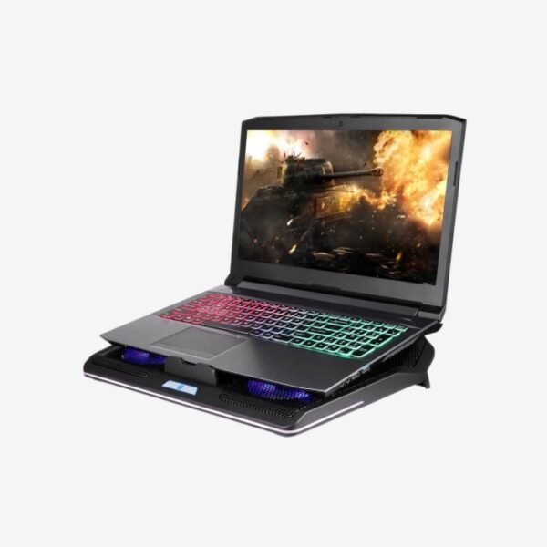 Porodo Gaming Cooling Pad With Multi Fan PDX110 - Image 2