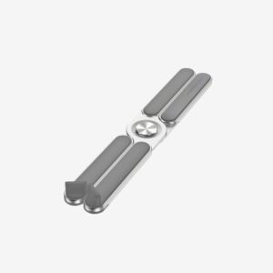 Powerology Adjustable Aluminium Alloy Portable and Foldable Laptop Stand - Silver PWAALPFL