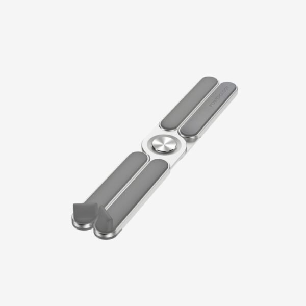 Powerology Adjustable Aluminium Alloy Portable and Foldable Laptop Stand - Silver PWAALPFL