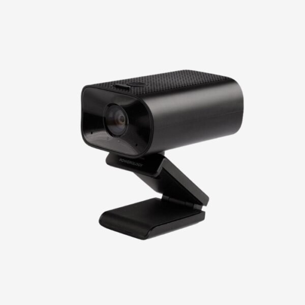 Powerology 1080p Web Cam with 5x Digital Zoom in-built Mic and Speaker- Black PCFRCMBK - Image 4