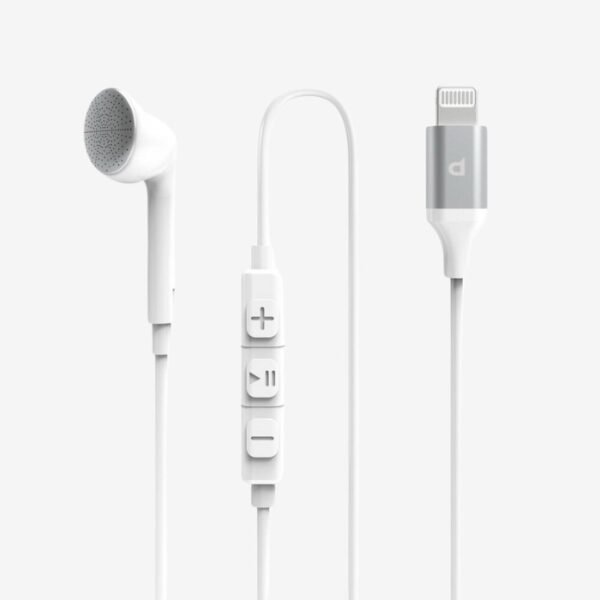 Powerology Single Earphone with MFi Lightning Connector PSLEP - Image 2