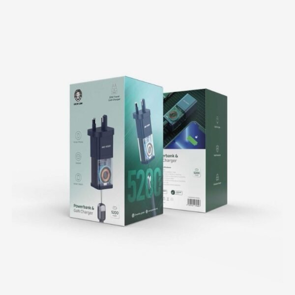 Green Lion Powerbank & GaN Charger 5200mAh - Image 3