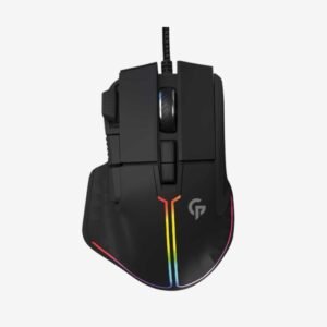 Porodo Gaming Mouse, 8D Wired with RGB Lighting Effects PDX316