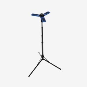 Powerology Camping Solar Foldable Tripod LED Light IPX4 3.7V 2600mAh - Blue PWCSFTLDL