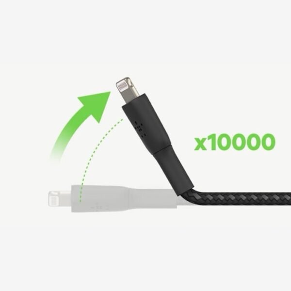 Belkin Boost Charge Lightning To USB-A Cable Braided 2M - Image 5