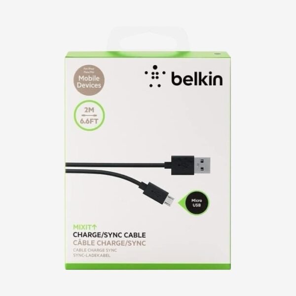 Belkin Mixit Micro USB To USB Cable 2M - Image 5
