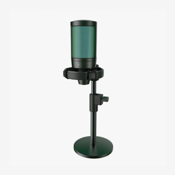 Porodo Gaming Professional RGB Condenser Microphone with Extension Stand - Black PDX519 - Image 4