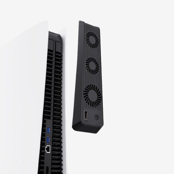 Porodo Gaming PS5 Console Cooling Fan - Black PDX616 - Image 2