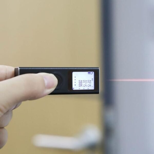 Powerology 30Meter Mini Laser Rangefinder with Type-C Connector - Black P30MLRF - Image 3