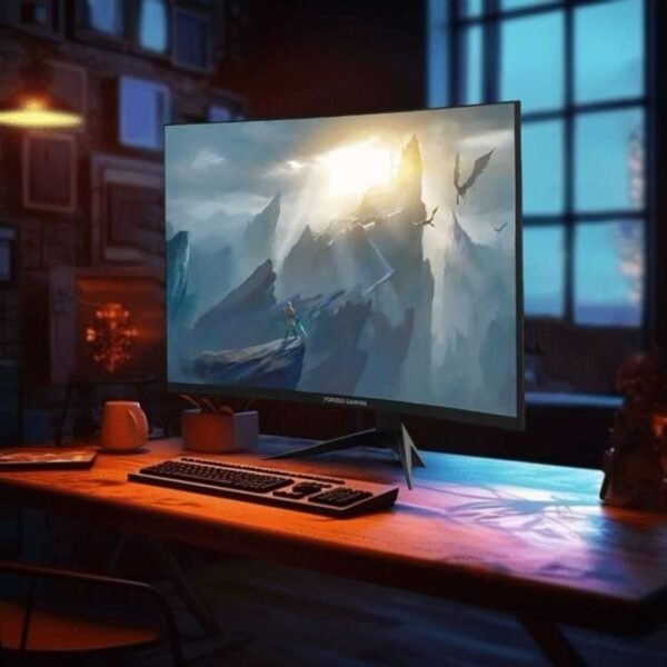 Porodo Gaming Wide Screen Gaming Monitor 32" 165Hz - Black PDX523 - Image 3