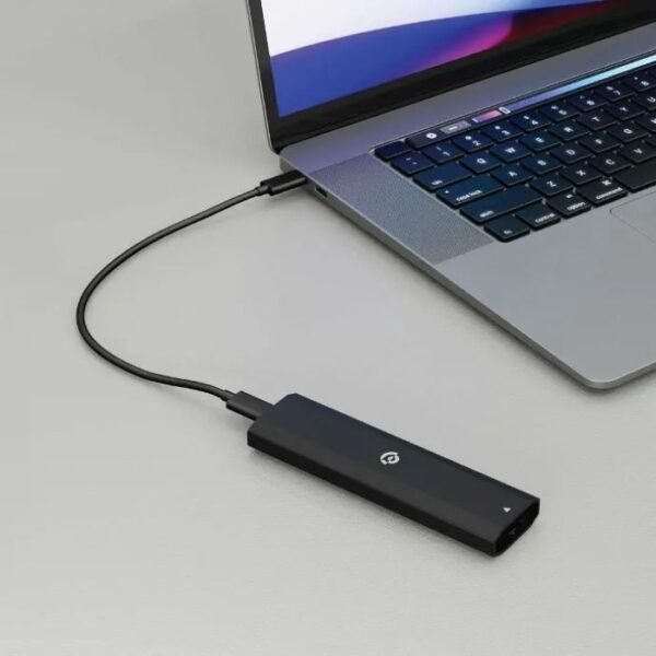 Powerology Dual Protocol Portable SSD Drive 256GB - Black PWSSD256 - Image 3