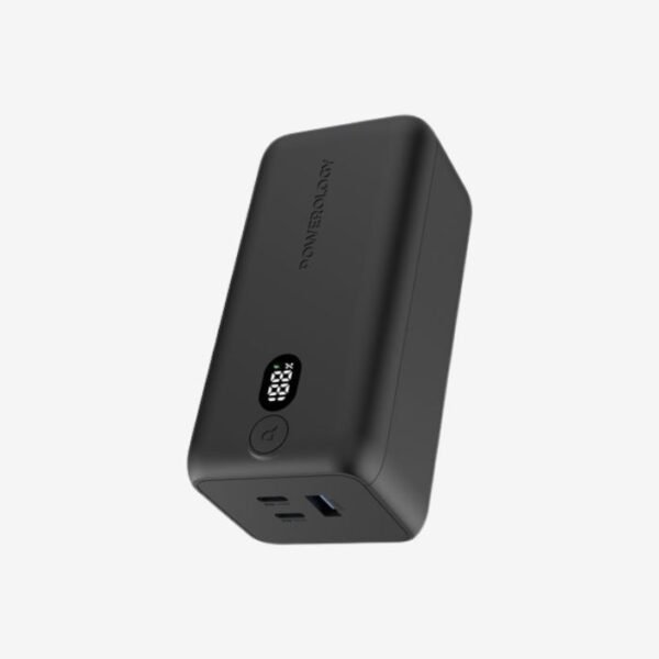 Powerology 20000mAh 65W Onyx Power Bank - Black PPBCHA19