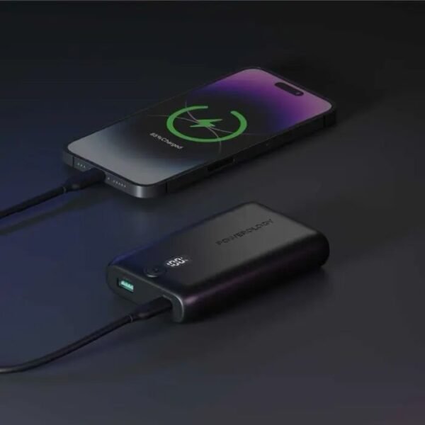 Powerology Onyx PD Power Bank 10050mAh PD 35W - Black PPBCHA18 - Image 2