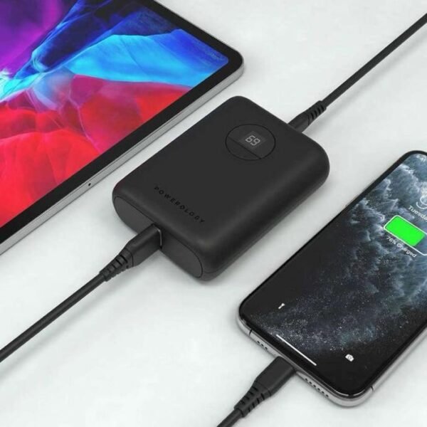 Powerology Ultra-Compact Power Bank 10000mAh PD 20W - C to C 60W PPBCHA04 - Image 3