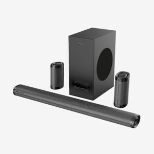 Powerology 5.1 Channel Surround Wireless Soundbar 735W - Black PBAR51WL