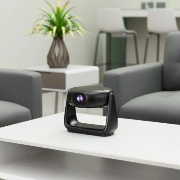 Powerology 300 Ansi Lumens Full HD Portable Projector with Built-in Battery and LCD light PWHDPBN - Image 3