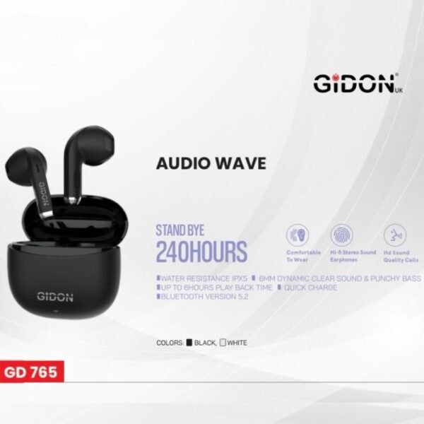 Gidon Audio Wave Earbuds GD-765 - Image 2